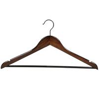 High-Grade 10/20Pcs Wide Shoulder Coat Hanger Solid Wood Mounted Handbag Storage Clothes for Adults Stylish Suit Hangers for Home Use