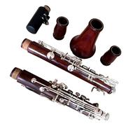 High Grade 17 Keys Bb Tone Clarinet Rosewood Body Silver Plated Keys Clarinet With Case Clarinet Kit