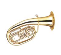 High Grade Brass Gold Lacquer Body 4 Rotary Keys Euphonium With Cupronickel Tuning Pipe Euphonium Kit