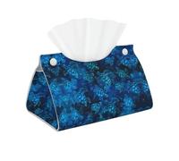 High-grade Faux Leather Tissue Box Cover - Stylish Throw for Coffee Table