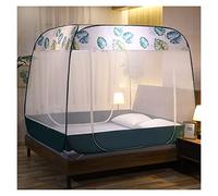 High-Grade Mosquito Net Pop Up Mosquito Net Bed Tent Two-Door Mosquito Net Free Standing Bottomed Netting Foldable Tents for Adult (Color : B, Size : 6ft bed)