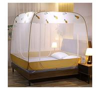 High-Grade Mosquito Net Pop Up Mosquito Net Bed Tent Two-Door Mosquito Net Free Standing Bottomed Netting Foldable Tents for Adult (Color : A, Size : 6ft bed)