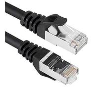 High Grade - Shielded Network Ethernet CAT 6a Cable - Backward Compatible - Up to 600MHz bandwidth - Moulded Snaggles RJ45 Connectors - For Hubs, Routers, Console and more - Length: 9.8ft / 3M
