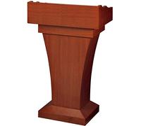 High-Grade Solid Wood Floor Lectern Podium Stand for Conference Classroom Events - Professional Speaking Desk Welcome Desk Teacher's Podium & Elegant Design