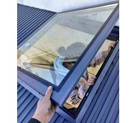 High Grade Transparent Roof Vent Manual Escape Hatch with Lock Waterproof Skylight Panel for Enhanced Safe and Ventilat Ideal for Homes and Buildings