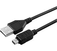 High Grade - USB cable for Olympus Digital Cameras - USB CABLE CB-USB5/CB-USB6 - Works with Olympus model - AAA Products - 12 Month Warranty