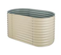 High Grow Raised Planter 1.6m zinc-aluminum coating beige