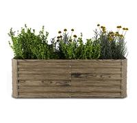 High Grow Straight raised bed | 972 L | ergonomic | weatherproof | open base structure