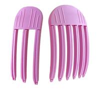 High Hair Styling Tool - Wind-Shaping Volume Comb For Natural Roots - Seamless High Skull Top Hair Clip - Japanese & Korean Style Ĥair Root Lifting Clips (2 Piece Set)