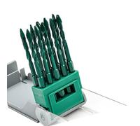 High Hardness Eccentric Drill Precisions Drilling 6/8/10/12mm Glass Tile Ceramic Punching Rock Triangles Bit Concrete Drill Bit Set
