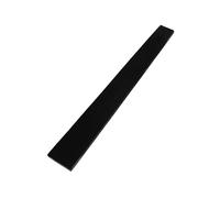 High Hardness Guitar Fingerboard Replacement Acoustic Guitar Finger Plate Unfixed Blank Ebony Fretboard Durability