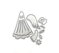 High Hardness Metal Cutting Dies Stencil Kids Children Developmental Game Scrapbooking Paper Diecuts Accessories Metal Cutting Dies Embossing Stencils for Christmas Crafting Card Making Album