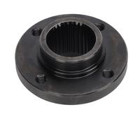 High Hardness Steel Alloy Rear Brake Disc Sprocket Hub, Precision Design, Optimal Braking Power, for ATV Go Kart Quad Bike, 34T 4 Bolts Mount