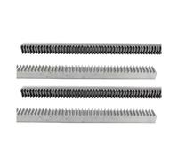High hardness Steel Straight Linear Spur Rack 1Mod 4pcs 10x10 10x12 12x12 15x15 20x20 500mm 1000mm 1M Spur Gear Rack Precision Straight Teeth Rack(1M 10x10-500mm)