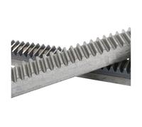 High hardness Steel Straight Linear Spur Rack Industrial Machinery Gear Rack 2pcs Straight Tooth Rack 2.5/3Modulus Length 500mm 1000mm Square Gear Rack(2.5M 20x20-1000mm)