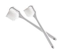 High Heat Fryer Brush 2-Pack, 40cm Extra Long Handle Deep Fryer Cleaning Tool (Up to 220°C), Heavy Duty Commercial Nylon Bristles Compatible with Henny Penny 12116, for Ovens, Grills & BBQ