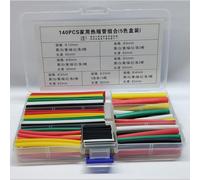 High- Heat Shrink Tubing Kit for Cable Repair & Wire Insulation - 140/780/800-Piece Assortment Sleeve Set, Flame Retardant, -55°C to +125°C Operating Range(140pcs)