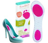 High Heel Inserts for Women Comfort Gel Shoe Inserts Pink - Weight Shifting Insoles for Heels Comfortable Shoe Insert Foot Arch Support Durable Insoles for Heels Adhesive Cushion One Size Fits Most