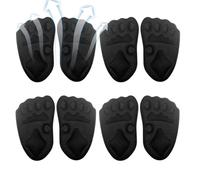 High Heel Inserts, Soft Relief Comfort Pads, 4 Pair Professional Foot Support for High Heels, Anti Slip Shoe Inserts for Brides Wedding, Ergonomic Heel Cushion for Women Office, Walking Relief Pads