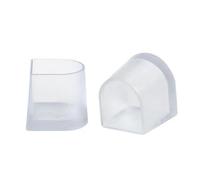 High Heel Protectors, Anti Slip Heel Caps, 2X Small Shoe Repair Accessories, 0.04 inches, Sturdy Stiletto Protectors for Grass, Gravel, and Wetlands, Portable and Easy to Use
