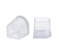 High Heel Protectors - Clear Tel Stoppers For Walking On, Heel Repair Cap Covers, Anti Slip Shoe Protector | 2x Small Shoe Repairs Supplies,