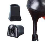 High Heel Protectors - Stiletto Cap Set, Footwear tip Covers | Noise-reducing Anti-Slip hEls Guards Weddings, Long Lasting Rubber Grass-Walking Heel stoppers for Outdoor Events, Anti-Slide
