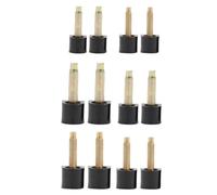 High Heel Spike Replacement Tips Six Black 6 Pairs TPU for Shoes