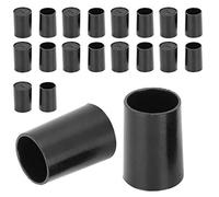High Heel Tip Caps 10 Pairs Black | CPU Polyurethane Shoe Repair Kits | Slip - Proof Heel Protectors for Outdoor Weddings/Daily Use/Uneven Ground | Prevents Falls, Reduces (Inner Diameter 11mm)