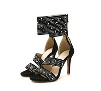 High Heels Stiletto Open Toe Women's Fashion Boots 11CM Nightclub Dancing Footwear