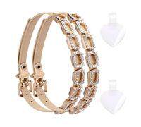 High Heels Straps - shine Rhinestone Design, Adjustable Shoelaces With Clips, Footwear Secure Hold Solution, Evening Party Accessory For agony Prevention | Long Hour Wear At Weddings Prom Nights Form