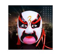 (High Hong Kong) Chinese Style Painted Peking Opera Facial Mask Peking Opera Facial Mask