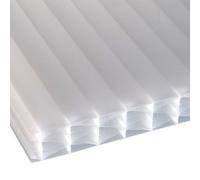 High Impact Antifog 25mm Opal Polycarbonate Sheet Skyplex - Uv Protected Panel - 850X2000mm