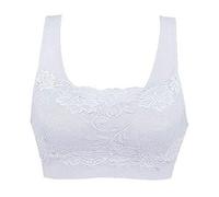 High Impact Sports Bra Women 40e Comfy Bra Plus Size Wrap Around Bra Ladies Lace Push Up Bralette Nighttime Bras Women Womens Comfort Bra Pull On Bras for Women UK Plus Size White