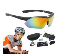 High-Impacts Activity Goggles - Anti-Glare Eye Cover, Weather Resistant Lens Kit, Protective Cyclist Spectacles | Breathable Frame Vision Wear, Flexible Athletic Shield, Multi-Purpose Sports Eyewear