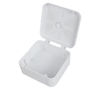 High Impacts PC ABS Junction Box Mount Enclosure Case with Easy Installation for Cameras and Solar Panel Wire Management Weather Resistant Camera Wiring Box