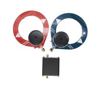High Impedance Amplifier Circular Antenna 1Hz-300MHz Doughnut Short Wave 5V 600mA For One For SDR Walkie Talkie Wider Coverage(StyleB)