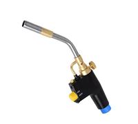 High Intensity Mapp Gas Torch Trigger Start Heavy Duty Plumbing Soldering Brazing Blow for Welding,Barbecue Gas Cylinders not Included