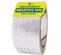 High Intensity Retro Reflective Tape (HXREF) [1 Roll] 2" (50mm) x 10 yds White