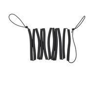 High Jump Training Equipment - Elastic Bungee Rope with Foam Track Bar for Track and Field, Beginners, Men & Women - Portable Lightweight Jump Bar