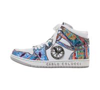 High-knitted Sneaker - male - Carlo Colucci - Sneakers - Multicolor - 6 UK - Shoes 6 UK