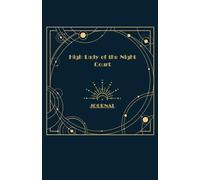 High Lady of the Night Court Journal | 5.5" x 8.5" | 121 lined pages