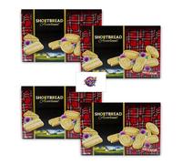 High Land Shortbread Assortment - Traditional Scottish Biscuits, Baked in Scotland - Bundle of 4 x 200g Each