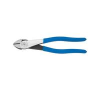 High-Leverage Diagonal-Cutting Pliers, Heavy Duty, 8-Inch Klein Tools D2000-28,Blue/Silver