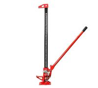 High Lift Ratchet Farm Jack 60" 3000kg 3T Jack Hoist Winch Off Road Rescue VOGREX Red One Size