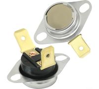 High Limit Thermostat for Alliance Dryers Features Automatic Reset and Overheat Cutoff at 99 Degrees Celsius (2PCS)