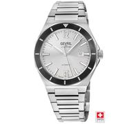 High Line, Swiss Automatic Watch, Silver Dial, 316L Stainless Steel, and Sapphire Crystal Gevril Silver One Size