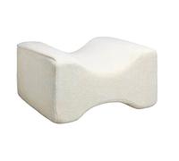 HIGH LIVING Highliving ® Contour Memory Foam Knee Leg Pillow Orthopaedic Firm Back Hip Knee Support Ideal Choice for Hip, Back, Leg, Knee Pain, Side Sleepers, Pregnancy & Right Spine Alignment