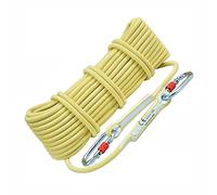 High Load-Bearing 10.5mm Flame Retardant Rope - 10m Outdoor Multifunctional Auxiliary Binding Rope 3600KG Pulling Force Ideal for Camping Climbing Rescue and Heavy-Duty Tasks.