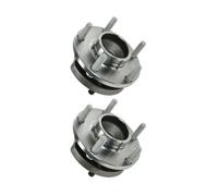 High Load Bearing, 2 Set of - Wheel Hub and Bearing Assembly Front Right Passenger Side with ABS Sensor for 2004-2006