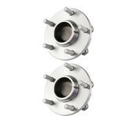 High Load Bearing, 2 Set of - Wheel Hub and Bearing Assembly Right Passenger Left Driver Rear Side with ABS Sensor for Mazda 3 .0L/2.3L 2004-2013 & .5L 2010-2013 5 2006-2010 & 2012-2015